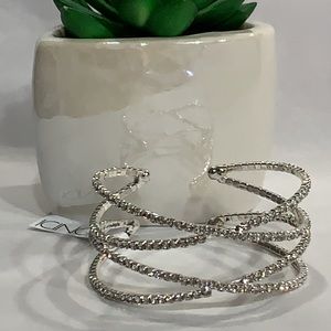 Icing Super Sparkly RHINESTONE CUFF BRACELET!